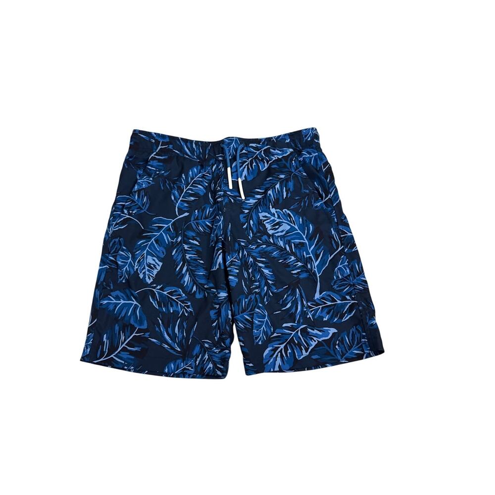 Under Armour Boy's Club Blue Floral Athletic Shorts Size Youth Medium (10/12)